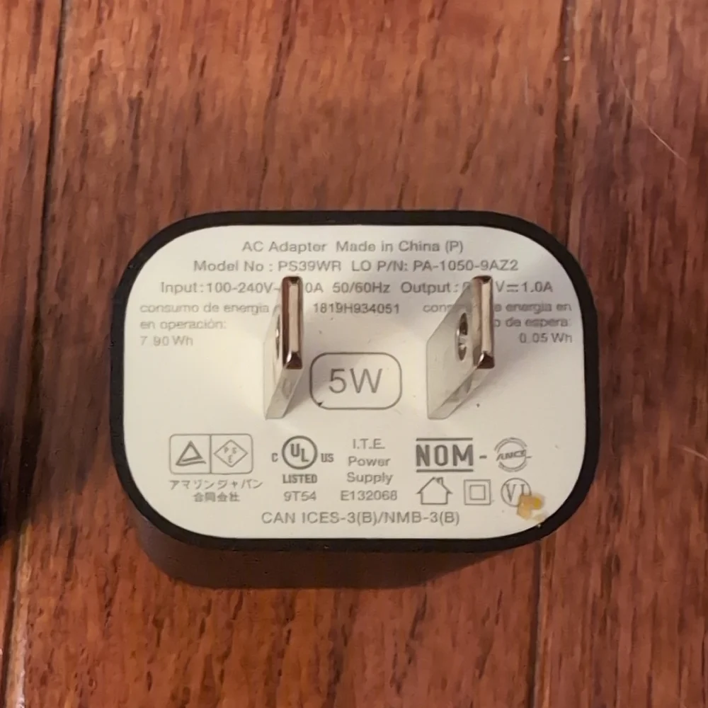 Amazon USB Power Adapters 9W and 5W
